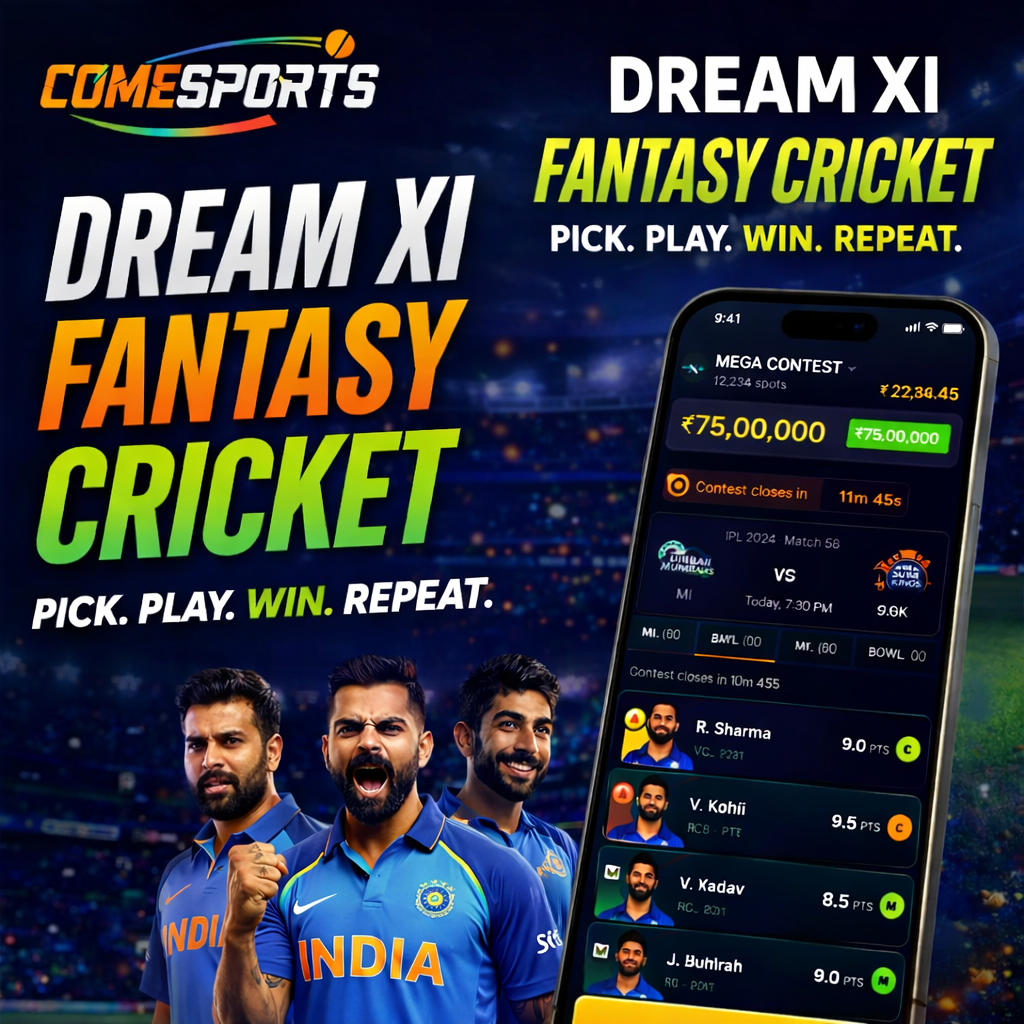 Play Cric App fantasy cricket challenge visual